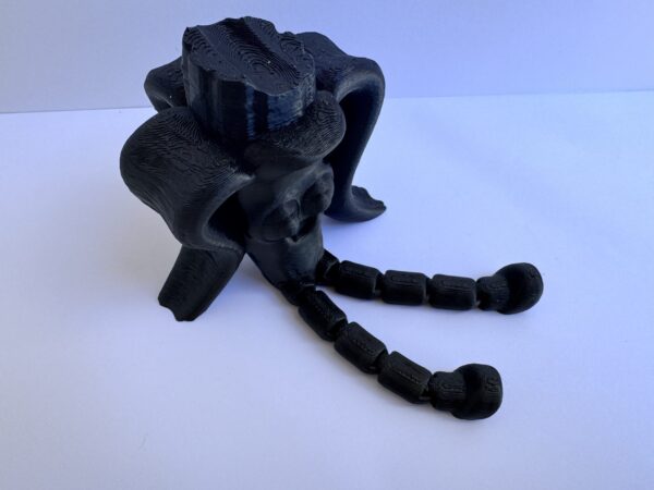 Plátano mordido 3d articulado - Imagen 3