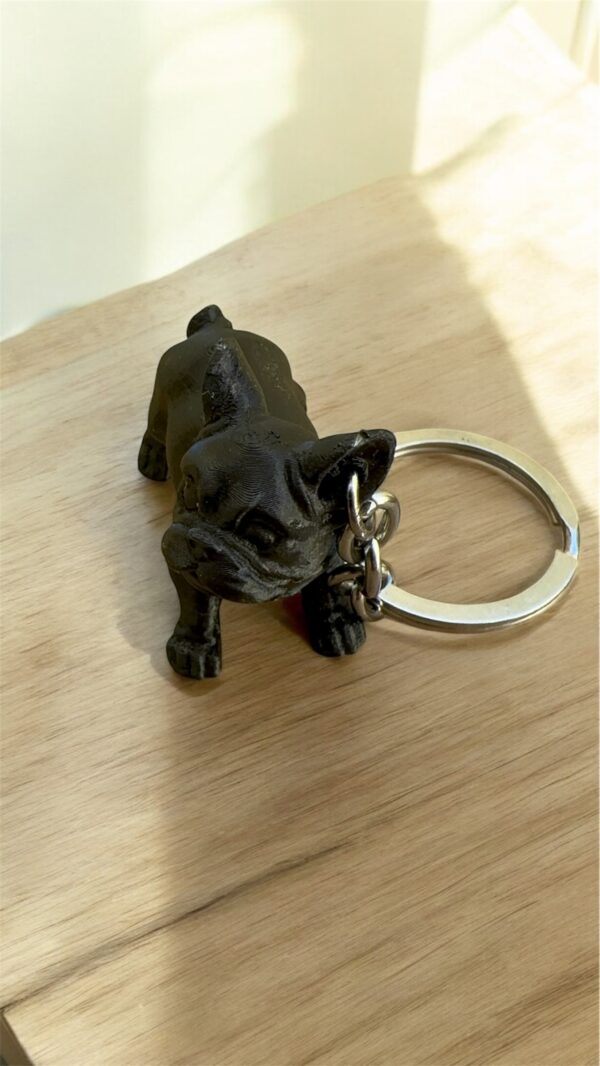 llavero bulldog 3D - Imagen 4