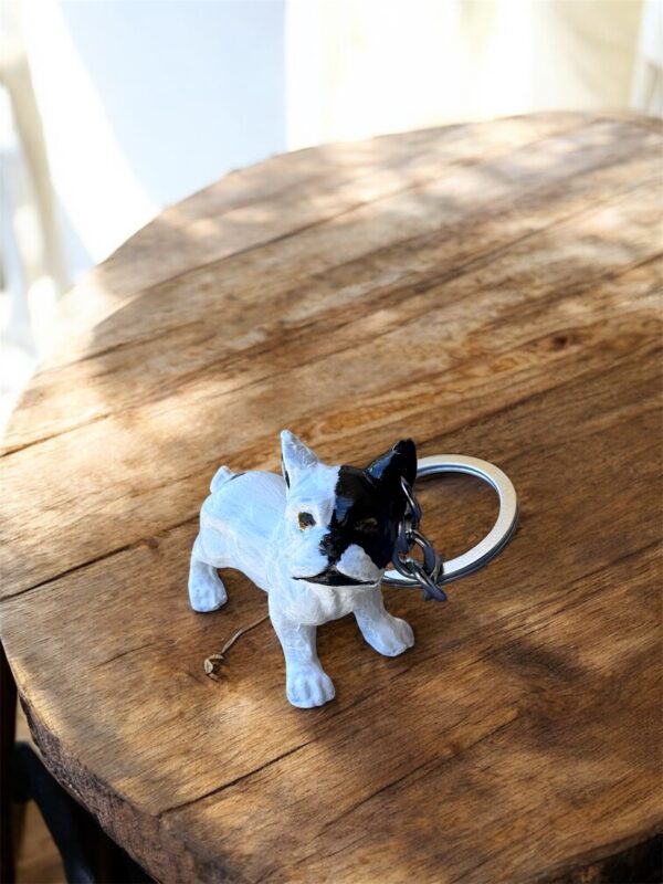 llavero bulldog 3D - Imagen 2